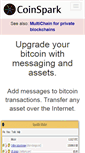 Mobile Screenshot of coinspark.org